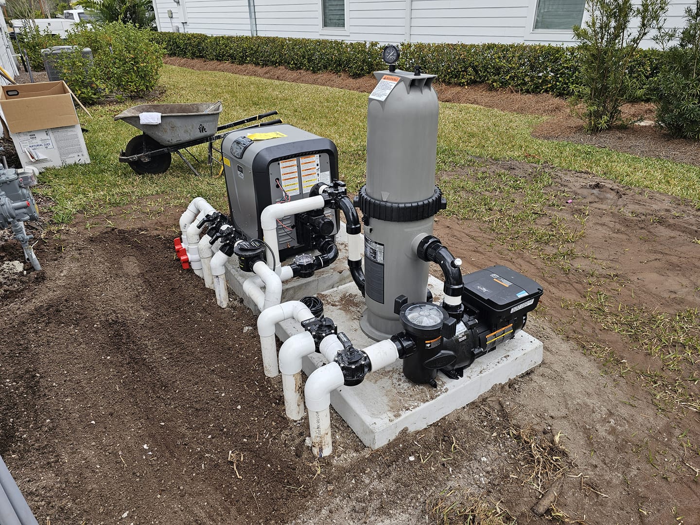 poolburg pool equipment pads