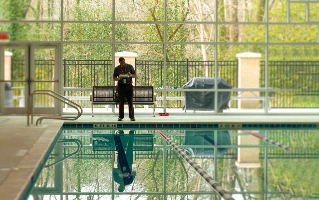 Pool inspection in North Texas
