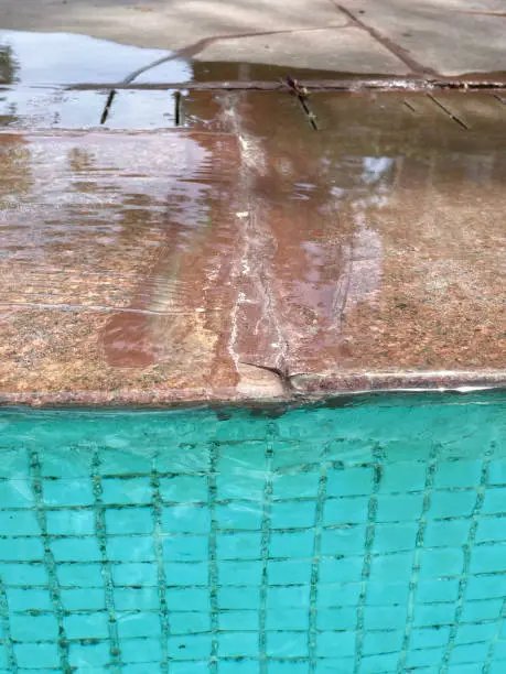 pool deck crack repair, swimming pool deck repair, cracked pool deck, pool patio repair, pool deck crack repair near me