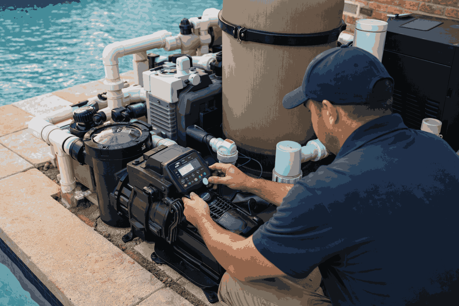pentair pool pump repair, pentair mastertemp repair