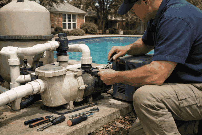 hayward pool pump repair, hayward pool heater repair - damaged pool equipment