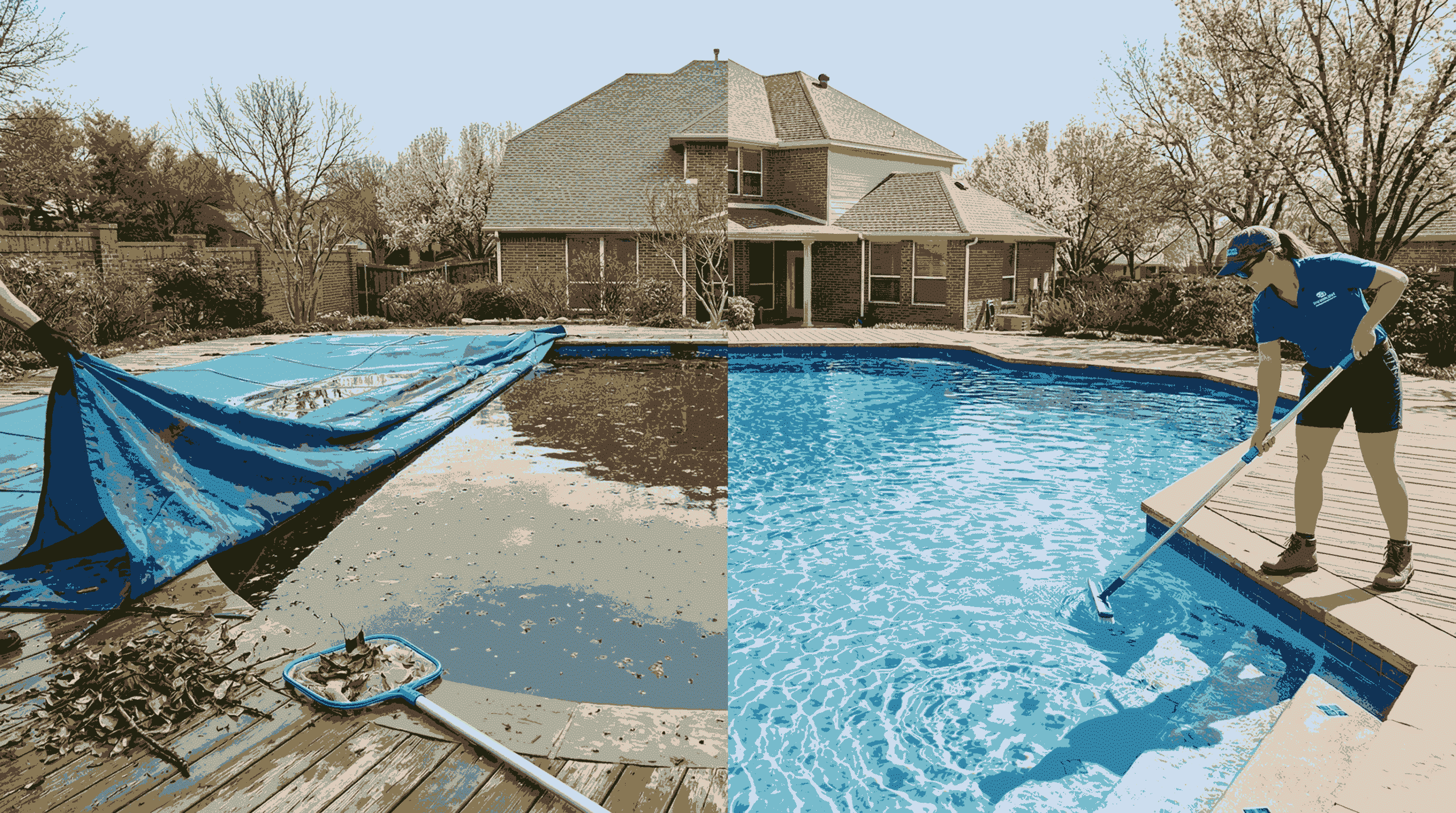 pool opening service