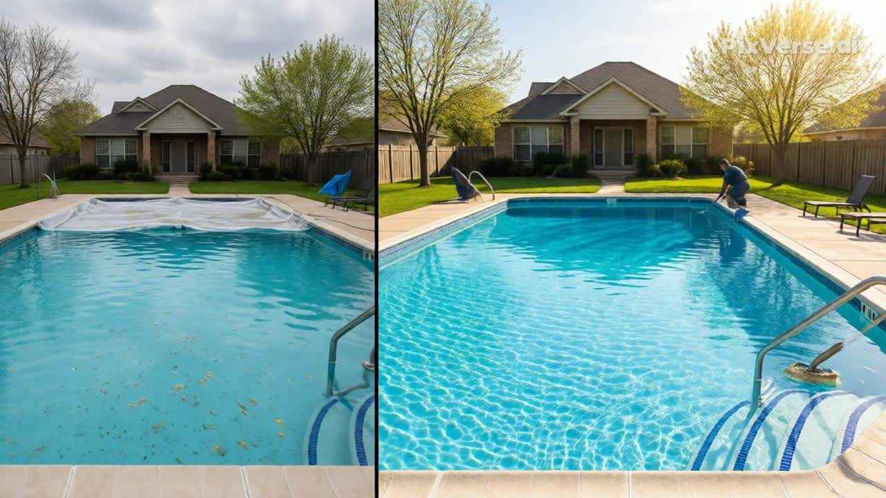 pool opening service