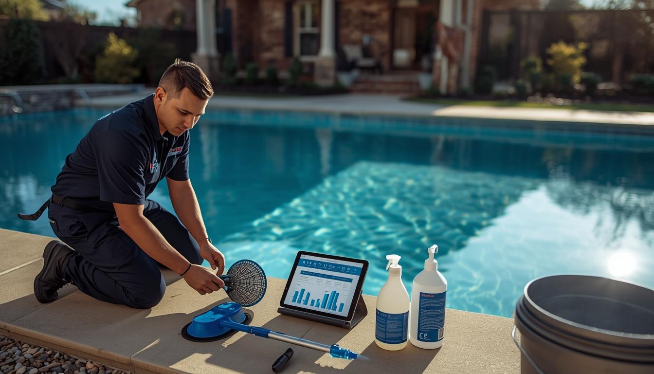 pool cleaning service cost - pool cleaning products for residential pools