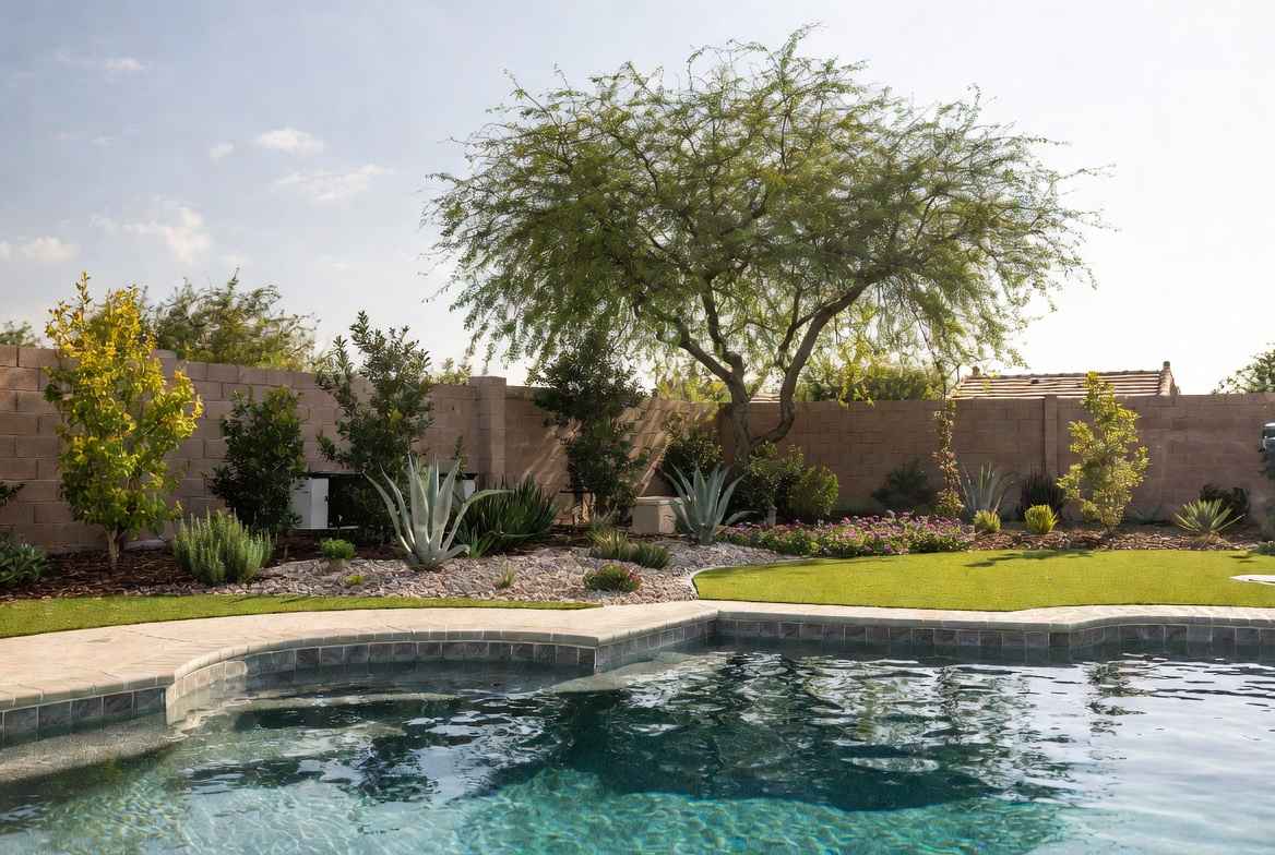 landscaping around pool best plants around pool Texas pool landscaping DFW