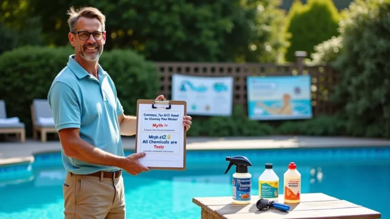 pool maintenance myths pool myths pool misconceptions - pool smells bad pool smell pool smells like chlorine sulfur smell pool musty pool smell