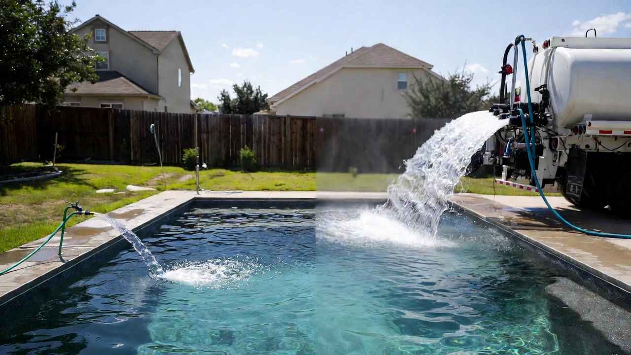 pool leak foundation damage