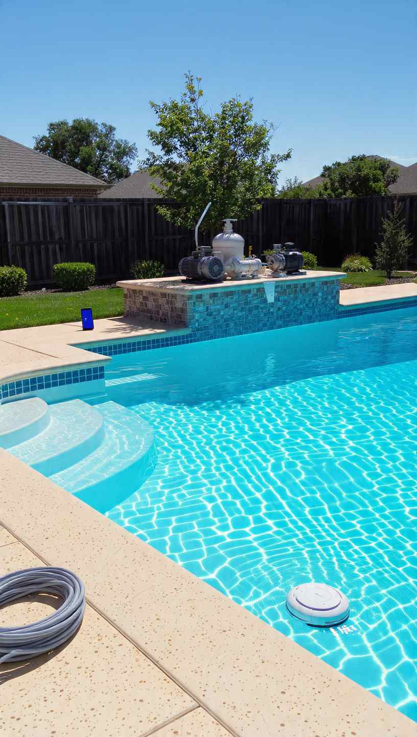 low maintenance pool
easiest pool maintenance