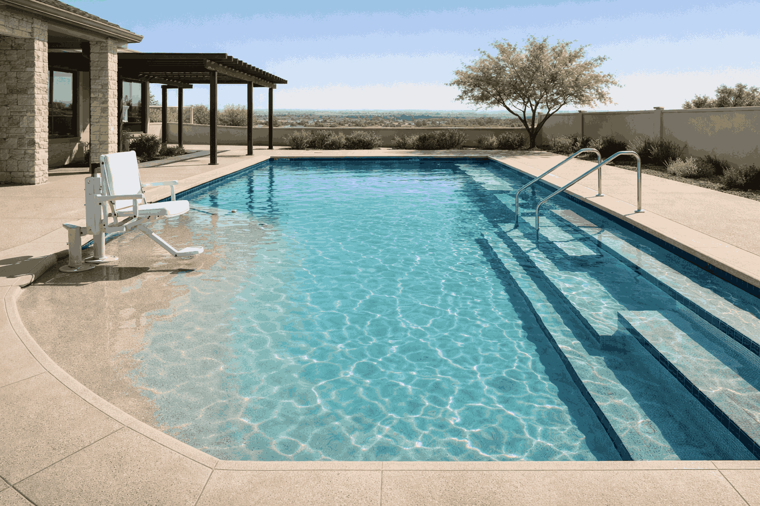 prepare pool for selling house
pool staging for home sale
pool curb appeal