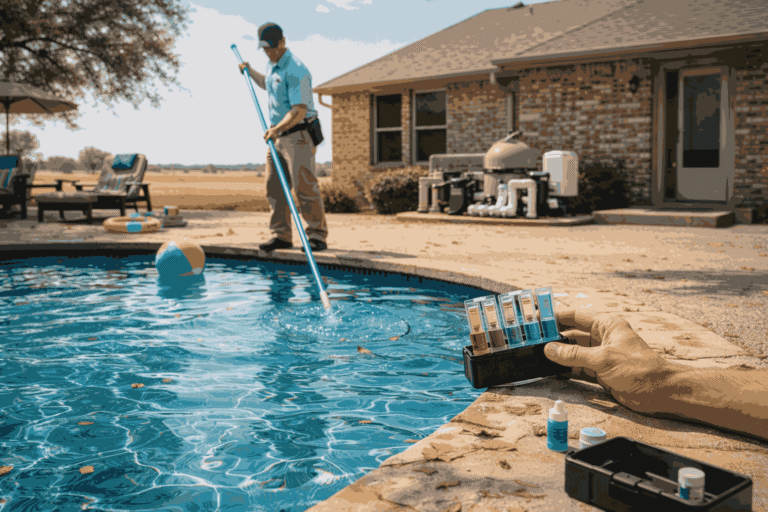 Wylie pool service - test pool water chemistry pool water testing how to test pool water pool water test kit