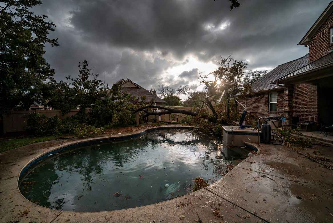 pool after a storm
pool maintenance after storm
pool care after heavy rain Texas