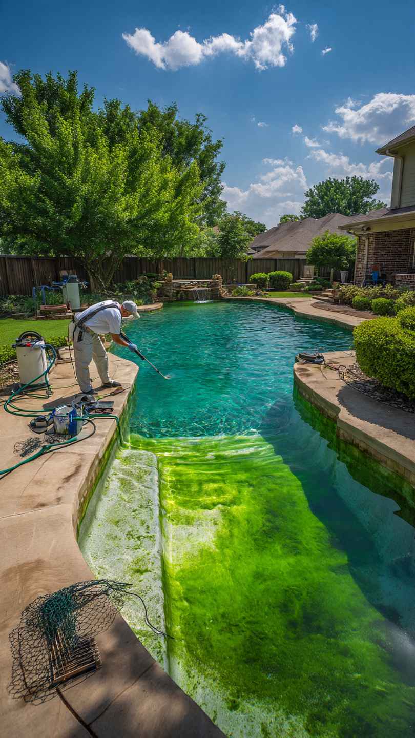 pool stain removal
pool staining
stains on pool surface
