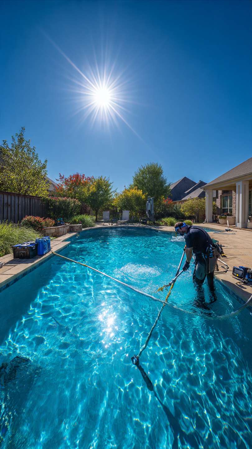 bi-weekly pool maintenance
every other week pool service