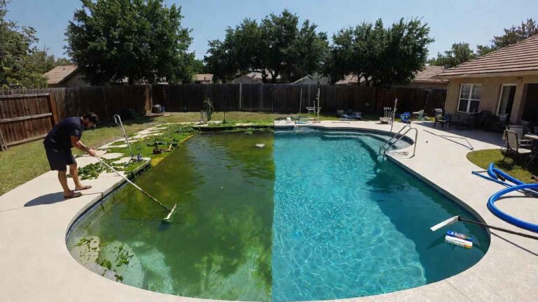 pool stain removal pool staining stains on pool surface
