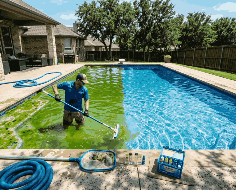 hard water pools calcium in pool water DFW DFW water hardness - phosphates in pool water how to remove phosphates from pool what causes phosphates in pool - foamy pool water pool foam pool water foaming bubbles in pool