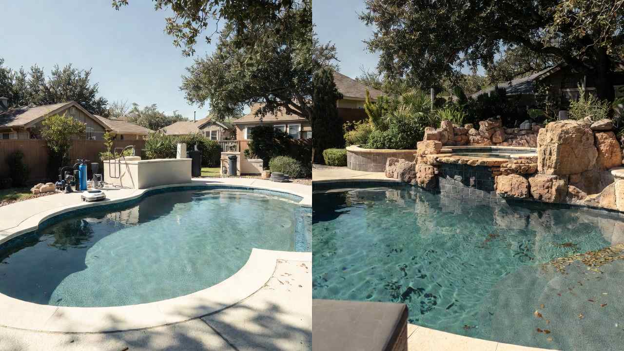 low maintenance pool
easiest pool maintenance