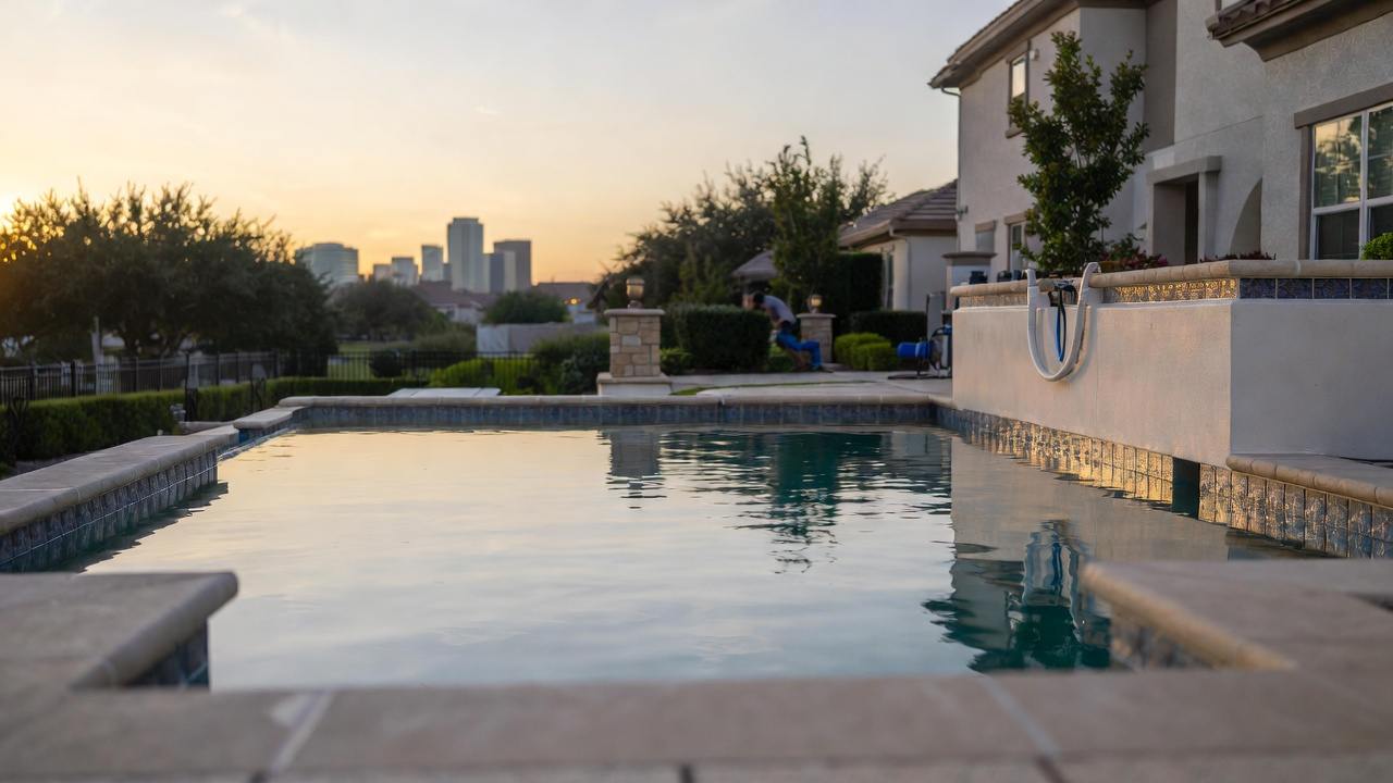pool service in las colinas - pool heat pump repair service