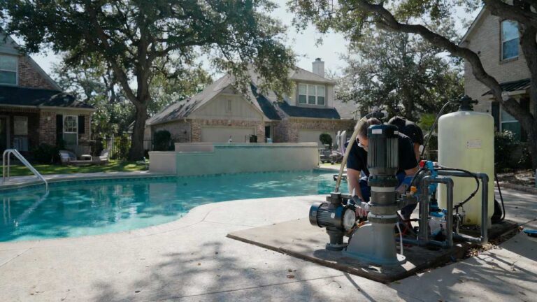 pool service in Addison TX - pool heat pump repair service