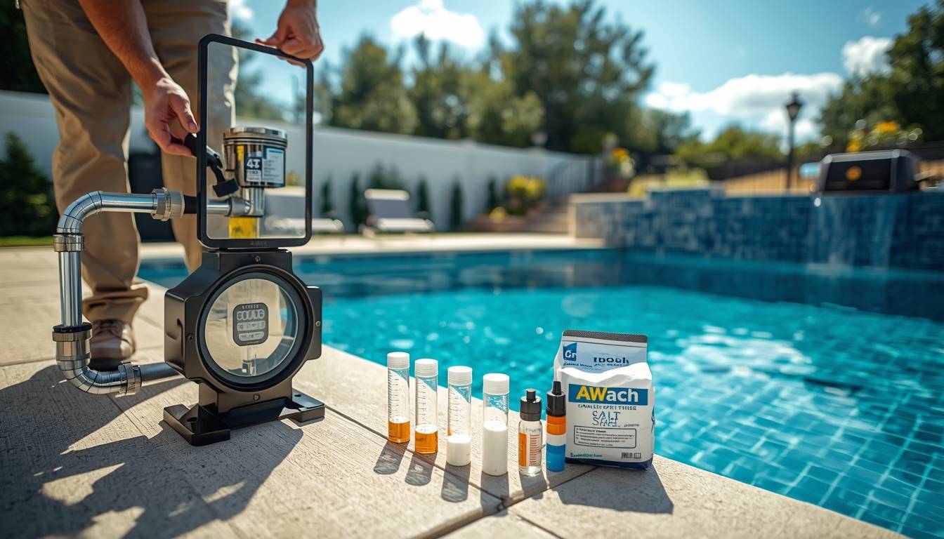 salt water pool service cost, cost of saltwater pool maintenance, salt water pool maintenance cost