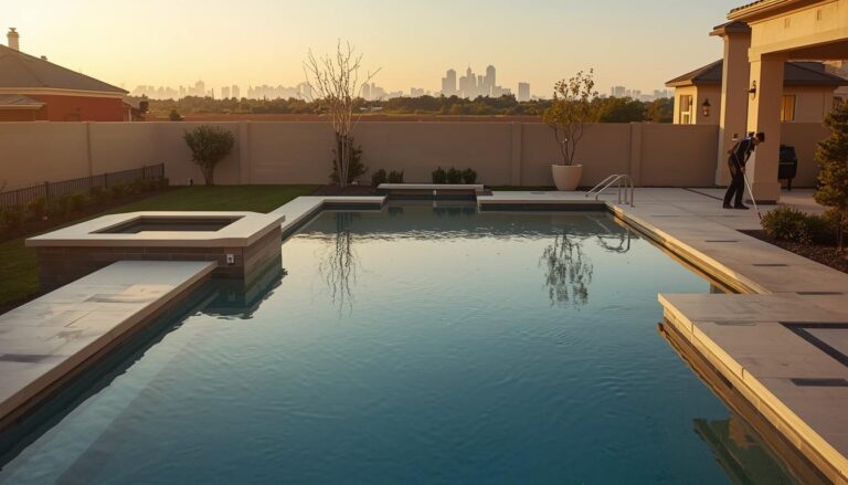pool service in Addison TX pollen in pool pollen season pool care cedar pollen pool DFW