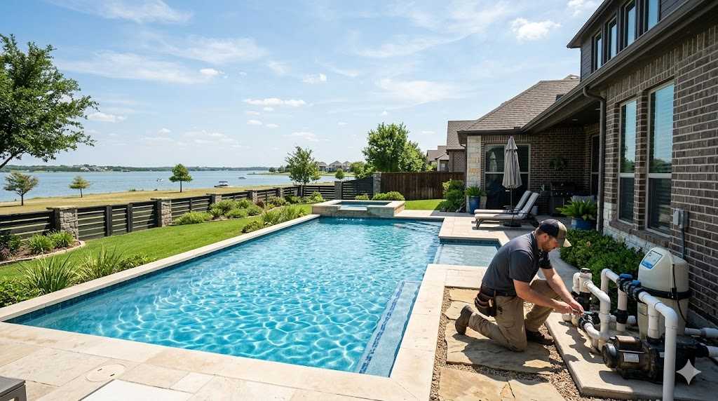 pool service in The Colony TX