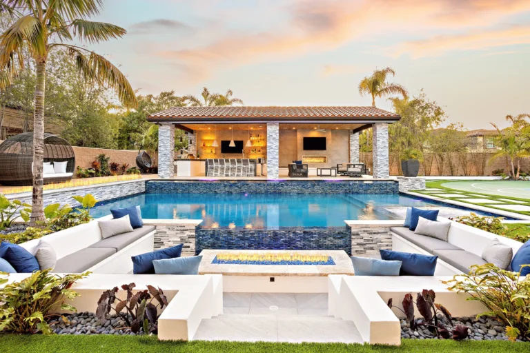 pool entertainment area DFW outdoor living pool backyard pool design pool and outdoor kitchen - pool lighting ideas pool LED color best pool lights pool lighting design - pool emergency emergency pool situations pool emergency guide what to do if pool