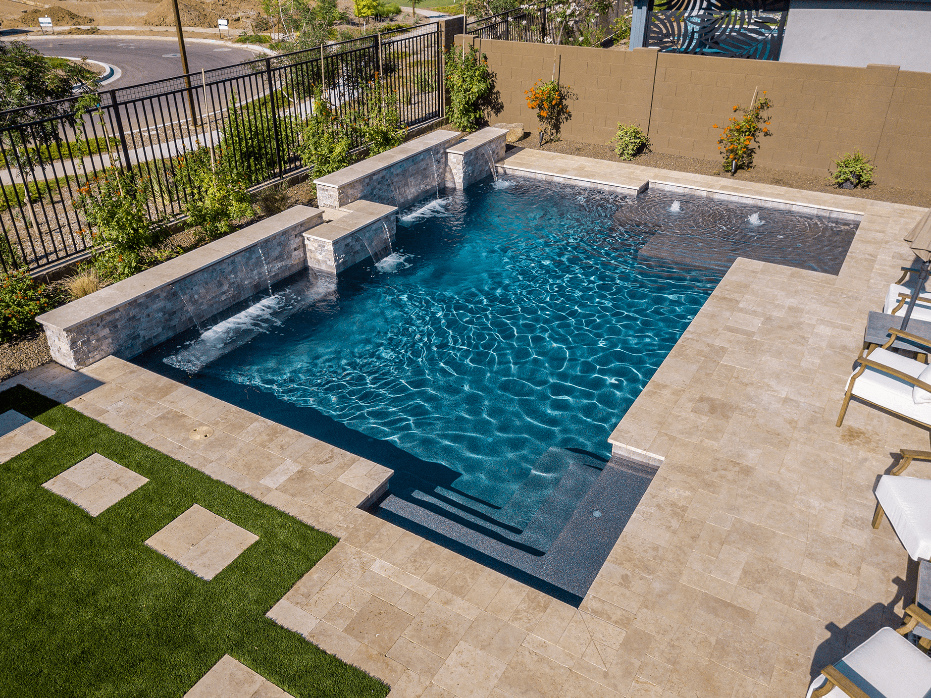 pool resurfacing types plaster vs pebble vs quartz pool finish DFW pool remodel costs