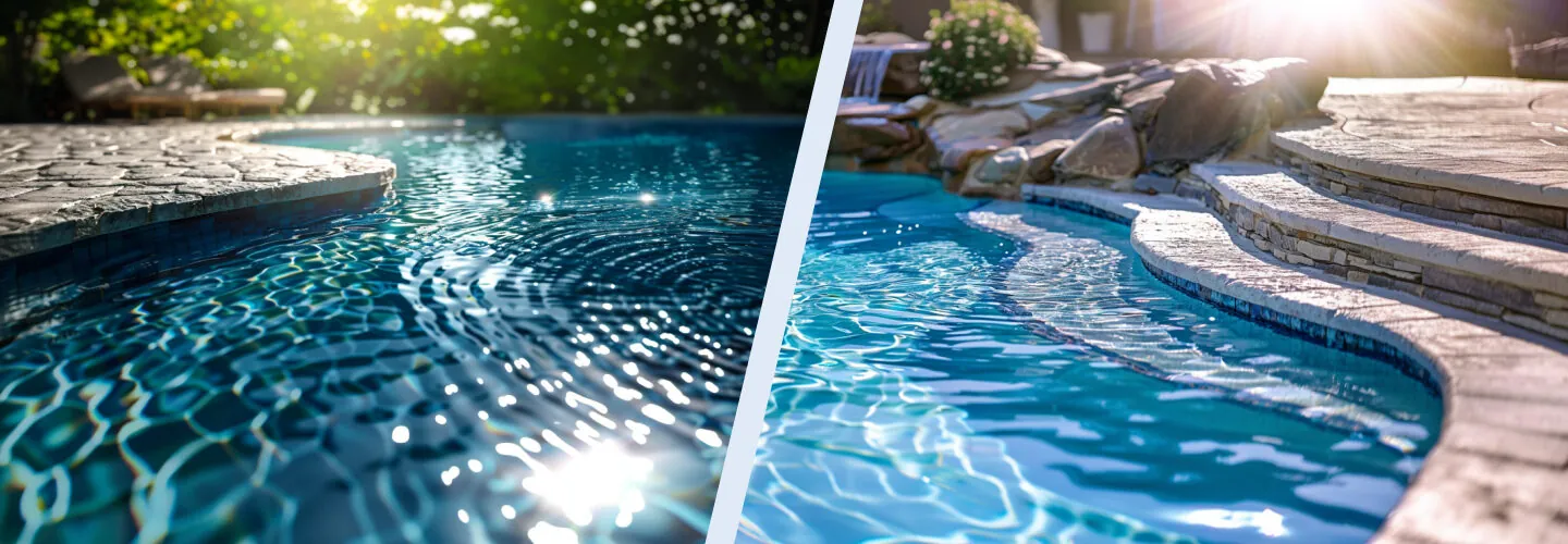 gunite vs fiberglass best pool type for Texas