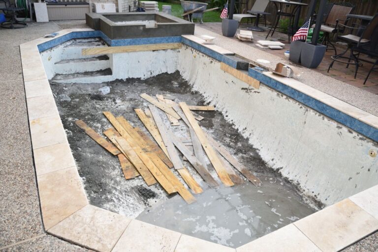 how to fix abandoned pool neglected pool recovery pool hasn't been maintained DFW pool costs