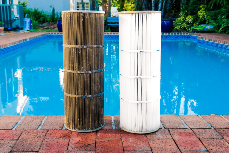 cartridge filter maintenance - best pool filter, sand filter vs cartridge filter, which pool filter is best - cartridge pool filter cleaning frequency, how often clean pool cartridge filter, dirty pool cartridge symptoms, cartridge filter maintenance, pool cartridge lifespan