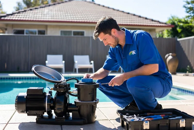 cartridge filter maintenance - pool ionizer system Pool Ionizer System Guide - normal pool filter pressure gauge reading, normal pool filter PSI, high pool filter pressure, low pool filter pressure