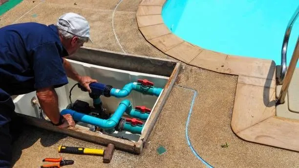 pool pump shaft seal leak, leaking pool pump, pool pump seal replacement, pool pump dripping - pool pump motor vs whole pump replacement, replace pool pump motor, replace whole pool pump - pool coping repair, cracked pool coping, loose pool coping, pool edge repair, pool deck coping
