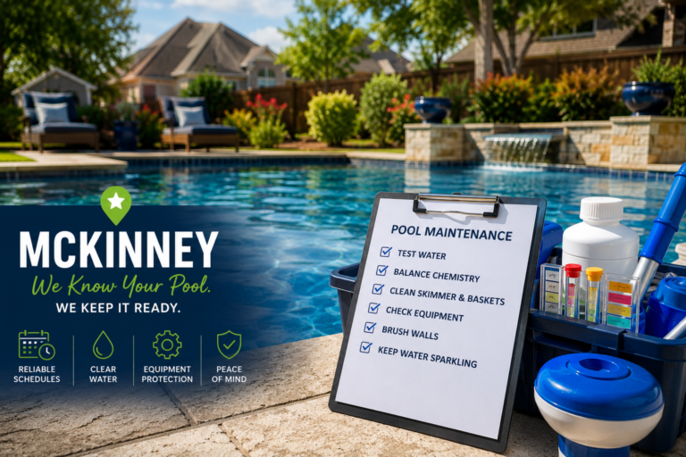 pool maintenance in McKinney, McKinney pool service, McKinney pool cleaning, pool maintenance McKinney TX
