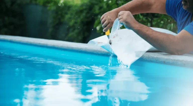 saltwater pool pH problems, saltwater pool high pH, salt water pool chemicals, saltwater pool maintenance - replace pool filter sand, pool filter sand replacement, change sand in pool filter, old filter sand symptoms