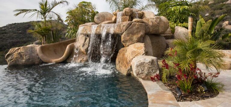 pool fountain repair, pool water feature maintenance, waterfall maintenance - fiberglass pool maintenance, pool opening service near - Pool Maintenance After Rain