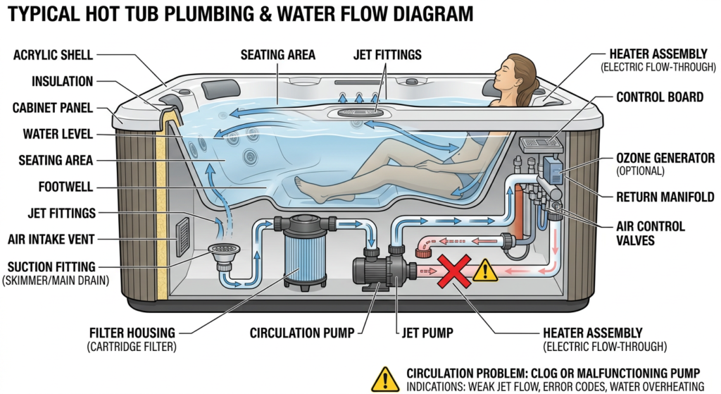 How Your Hot Tub Circulation System Works