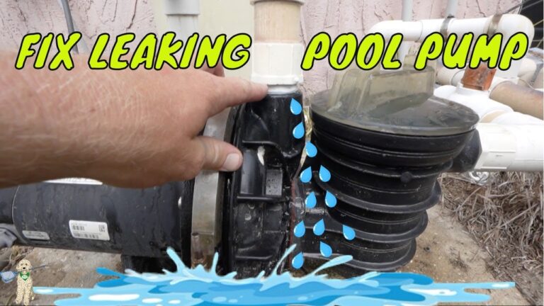 pool pump pipe leak, pool pump plumbing leak, pool equipment leak, leaking pool pipe, pool pipe repair