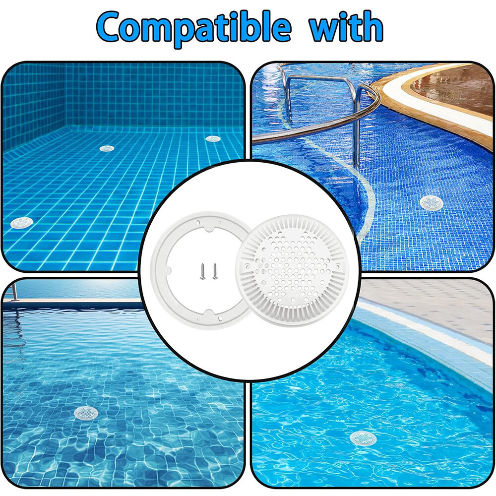 anti entrapment pool drain cover, pool drain cover safety, anti entrapment drain cover, pool suction safety, main drain cover replacement