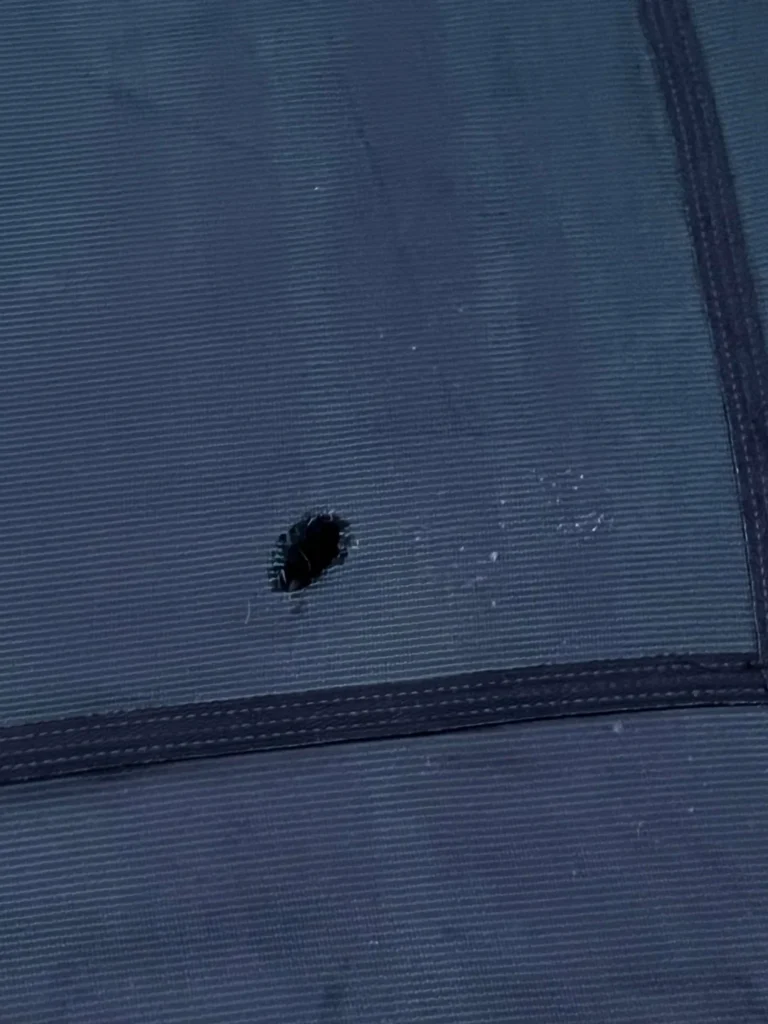 torn pool cover repair, pool cover tear, ripped pool cover, pool cover patch, pool cover replacement
