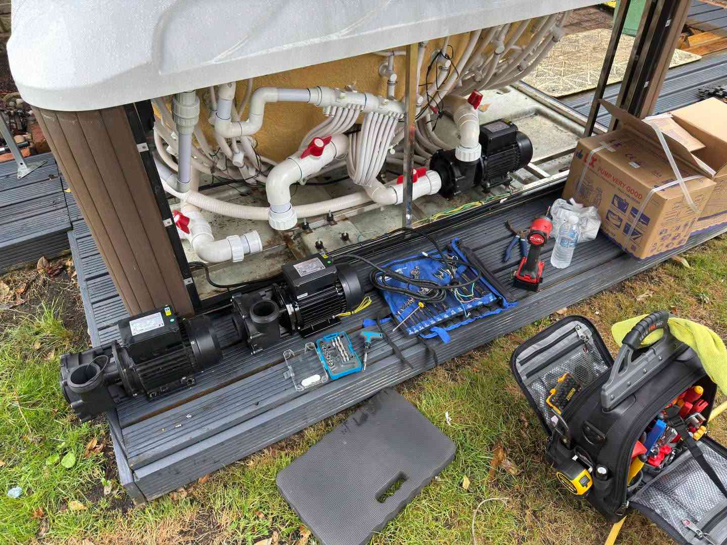 hot tub circulation pump repair, spa circulation pump repair, hot tub pump not working, hot tub water not circulating, spa pump replacement