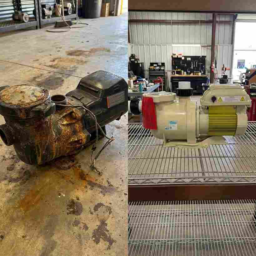 pool pump impeller replacement cost, pool pump impeller replacement, broken pool impeller, clogged pool pump impeller, pool pump repair cost
